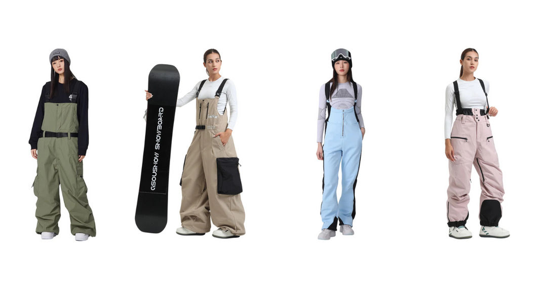 Best women's ski bibs for winter sports, featuring comfortable and stylish designs with adjustable straps and functional pockets.