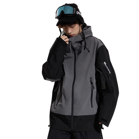 Molocoster 3L Solid Zip-Up Snow Jacket--Men's