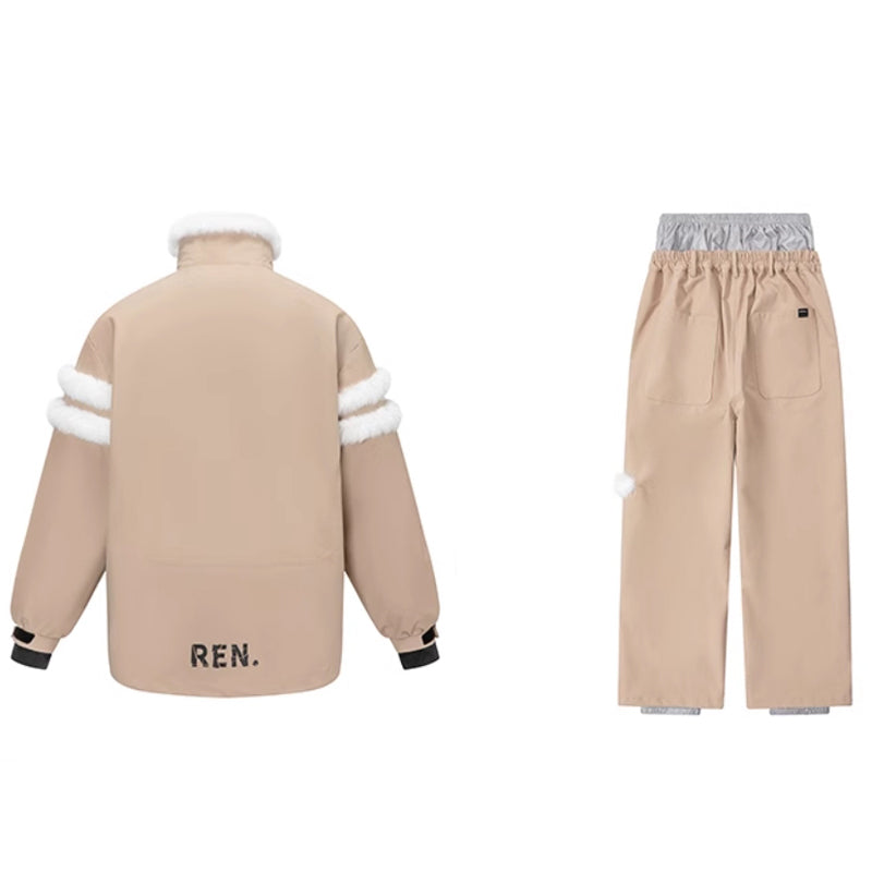 Traje de nieve de felpa 3L RenChill para hombre