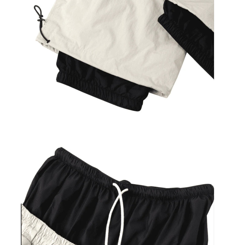 Hellystudio - Pantalones de esquí y snowboard super holgados para hombre