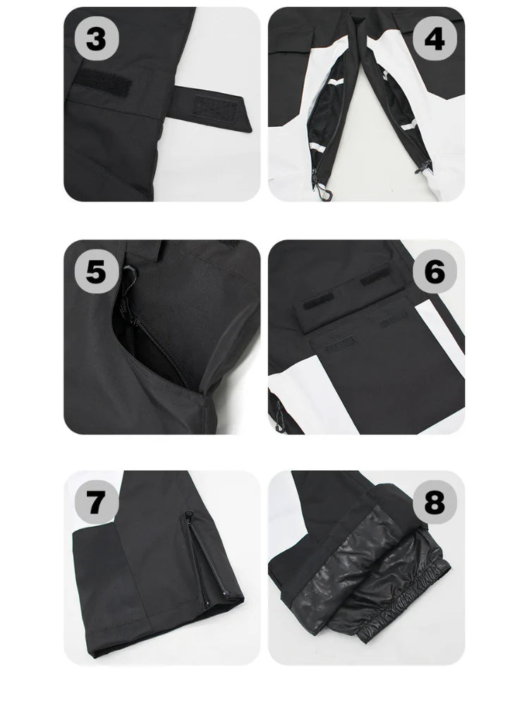 Gsou Snow - Culote de nieve para pista de esquí de montaña - Mujer