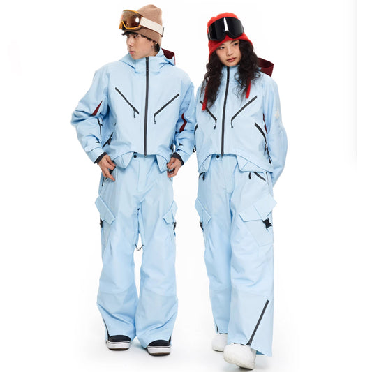 LITAN - removable inner lining Insulated Snow Jacke --Women's