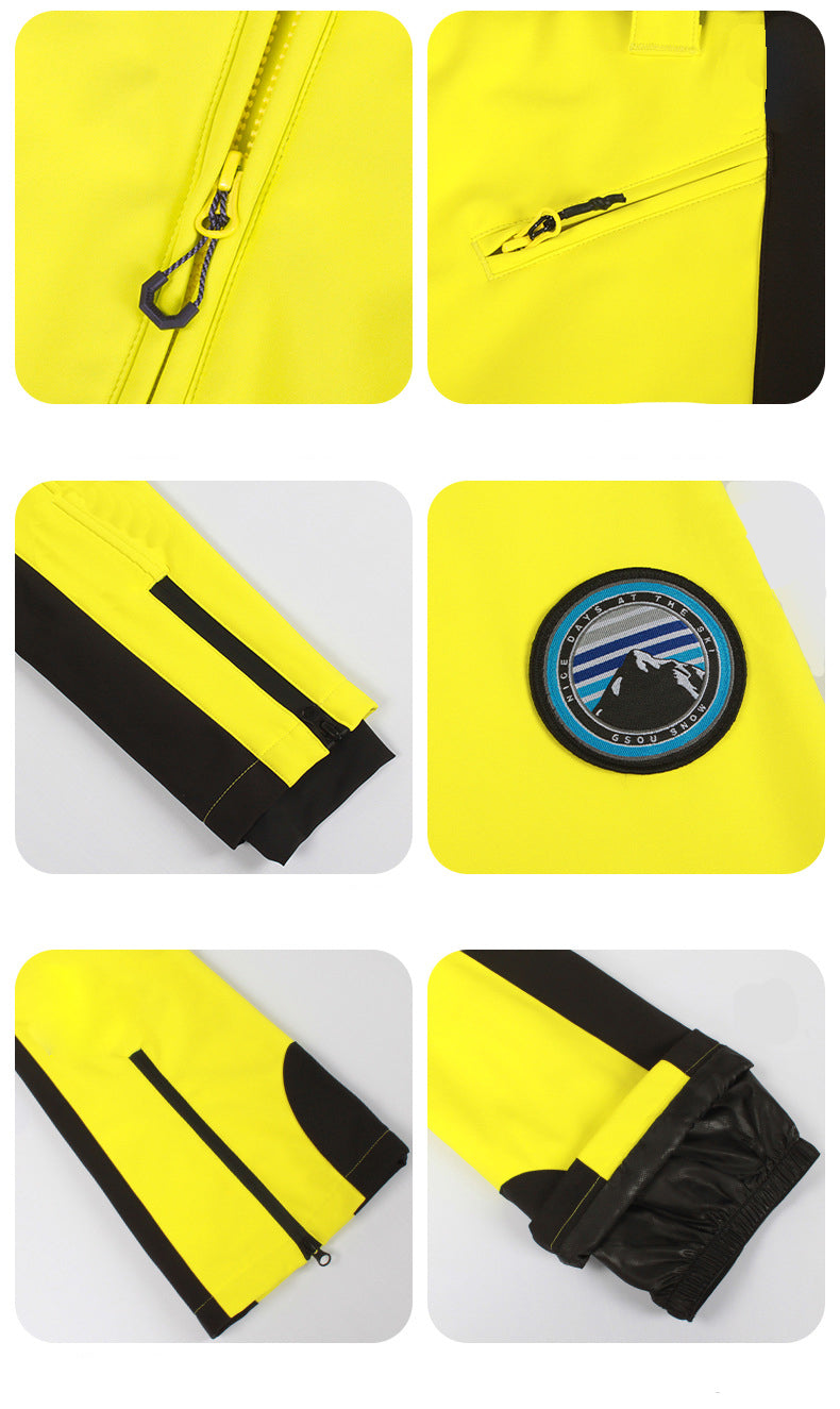 Gsou Snow - Mono de esquí vintage para mujer Racing Snow