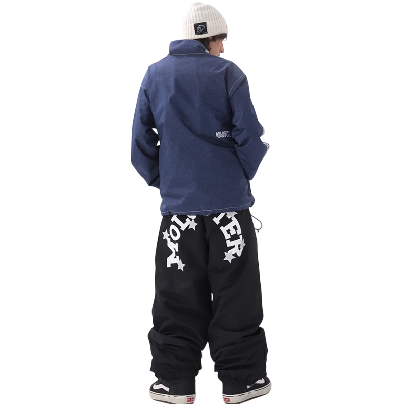 Suéter vaquero holgado para nieve Molocoster para hombre