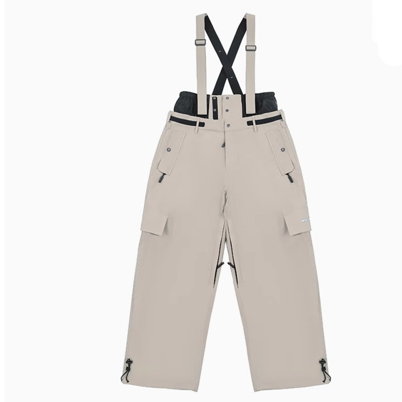 Molocoster Street free style ski bibs--Men's