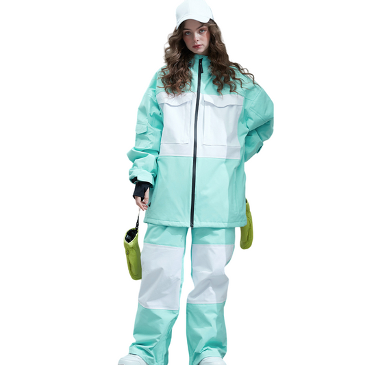 Doorek - Colorblock ski suit - Women's