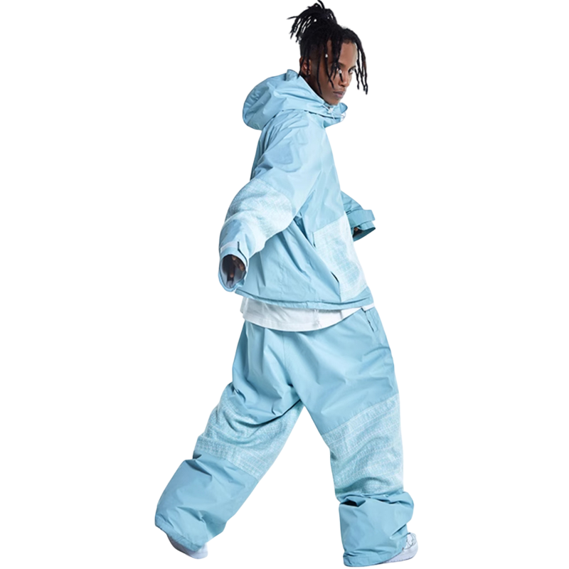 Traje de esquí térmico de media malla RenChill para mujer