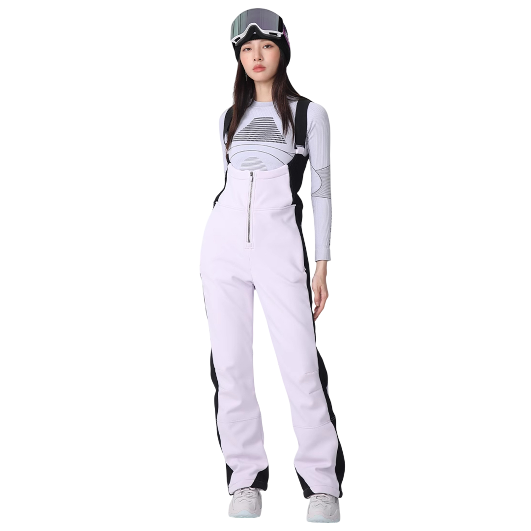 Searipe - Peto elástico para nieve con contraste lateral para mujer