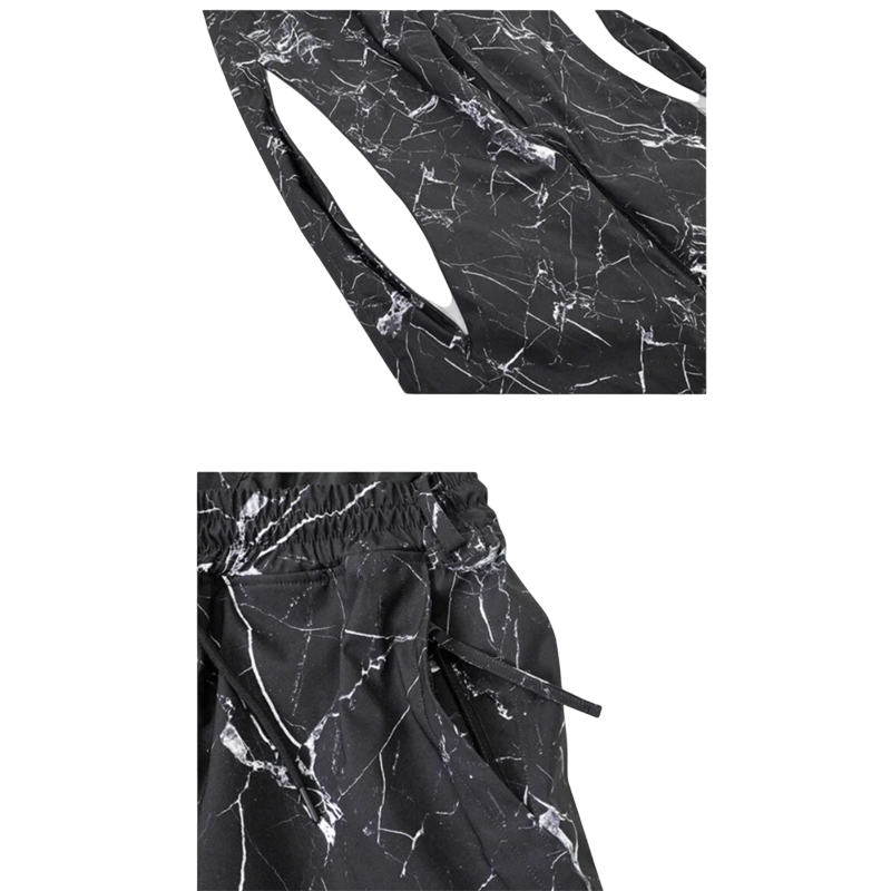 Pantalones holgados con cremallera lateral Molocoster Molocoster para mujer