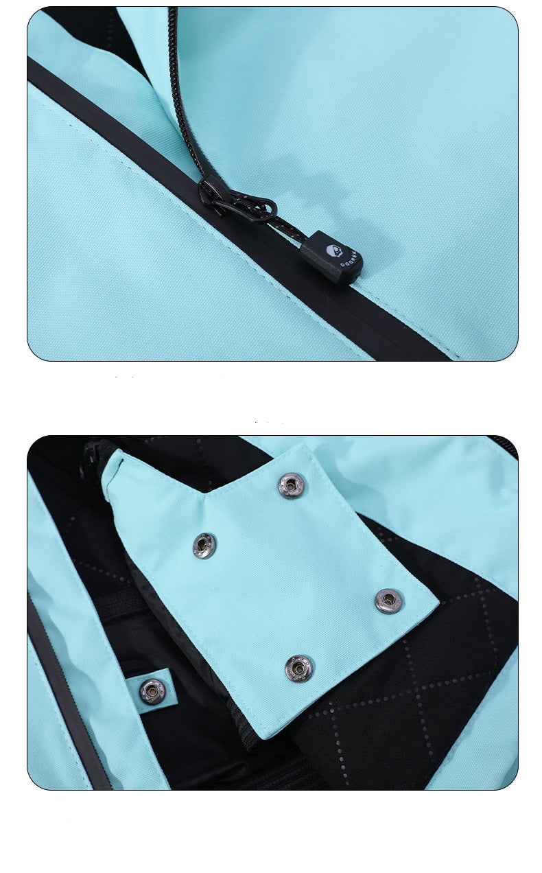 Doorek - Colorblock ski suit - Men's