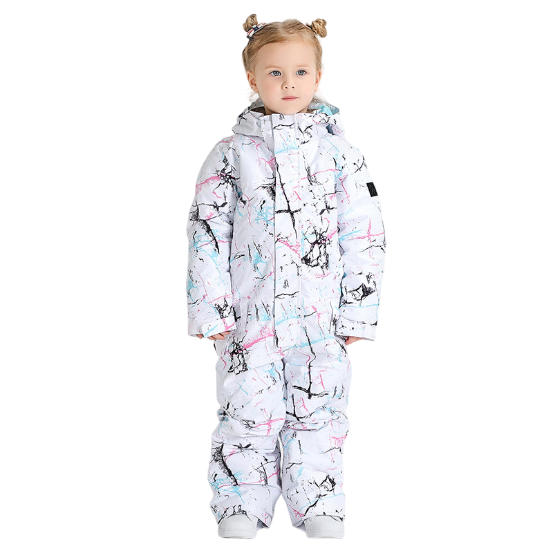 Traje de baño de una pieza para niños Gsou Snow-White Snow Freedom Shred