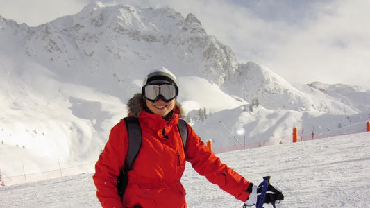 Skiers in matching ski jackets for resort use, providing warmth and style.
