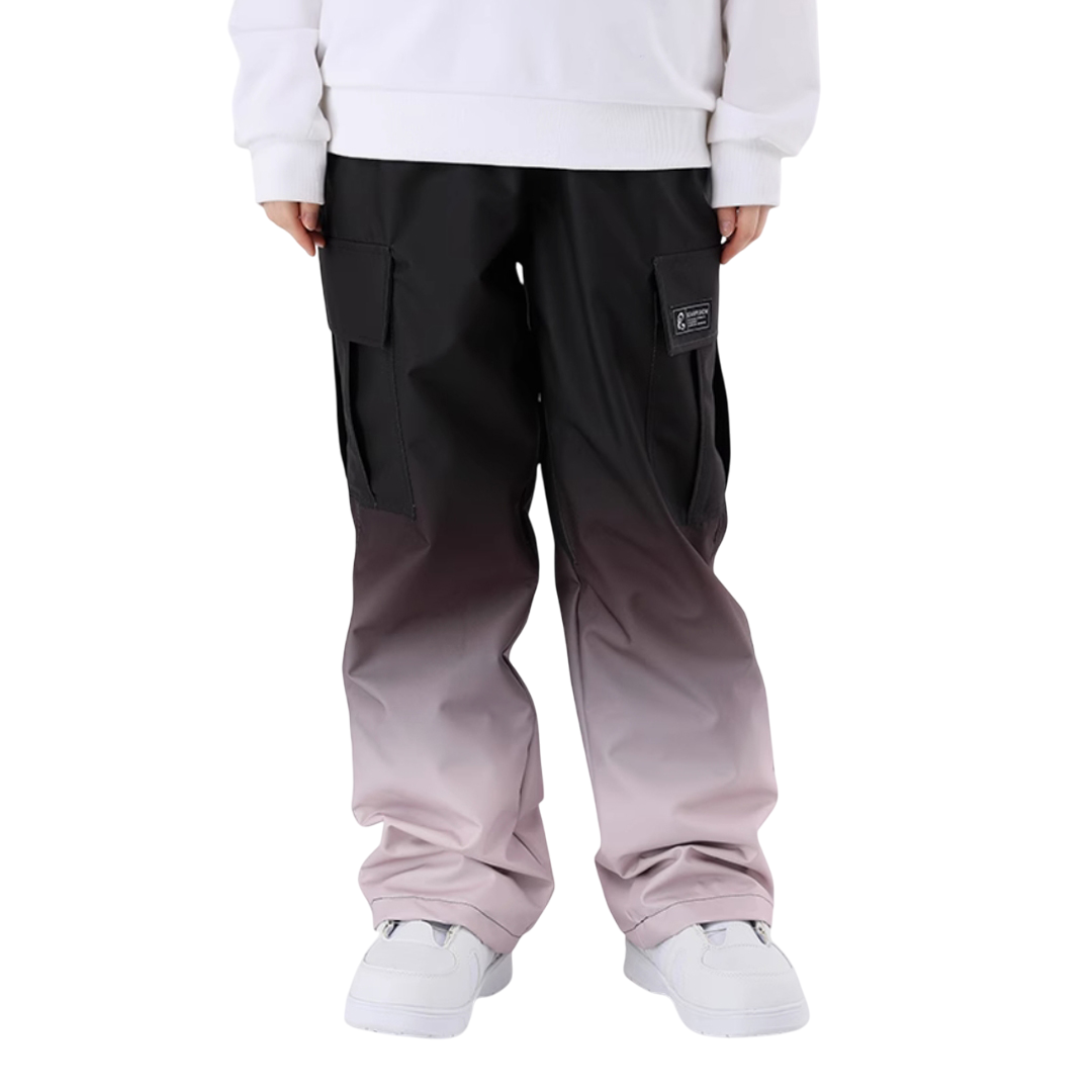 Searipe -Cargo gradient Snow Pants --Women's