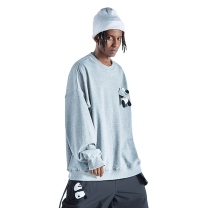 Sudadera polar RenChill Panda para hombre 