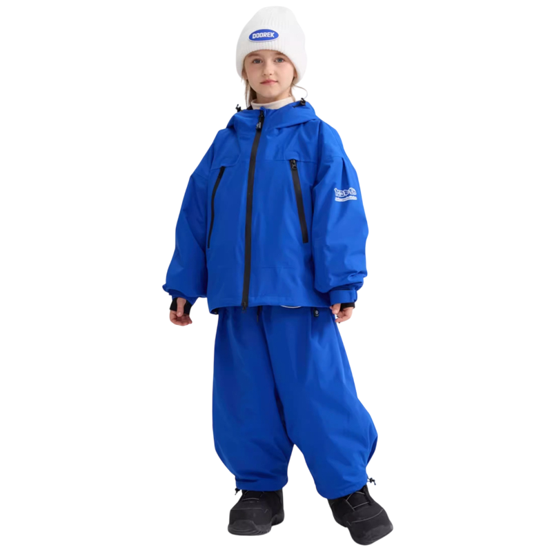 Doorek - 3L Rabbit solid color Children's  Ski Suit Set