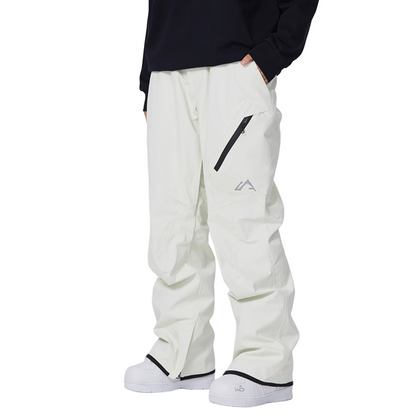 Searipe - Diagonal Zipper Snow  Pants - Men's