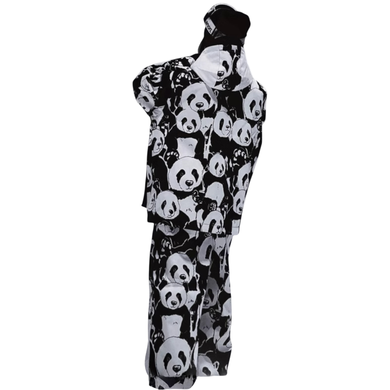 Hellystudio -Panda Snow Pullover Jacket  --Women's