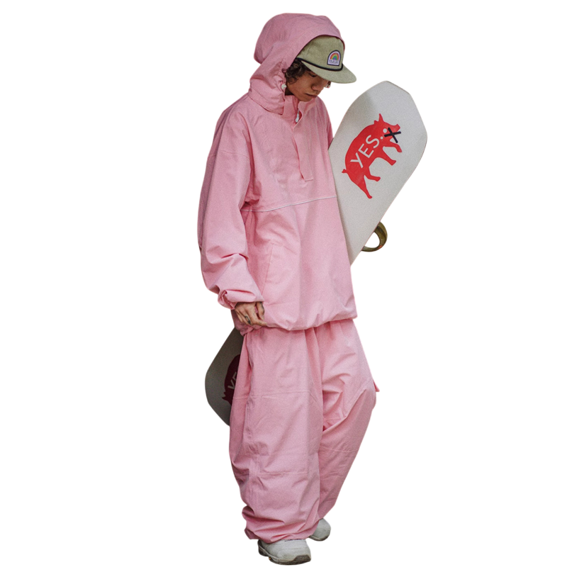 LITAN X FOX - collaboration  Baggy Snow Pants --Men's