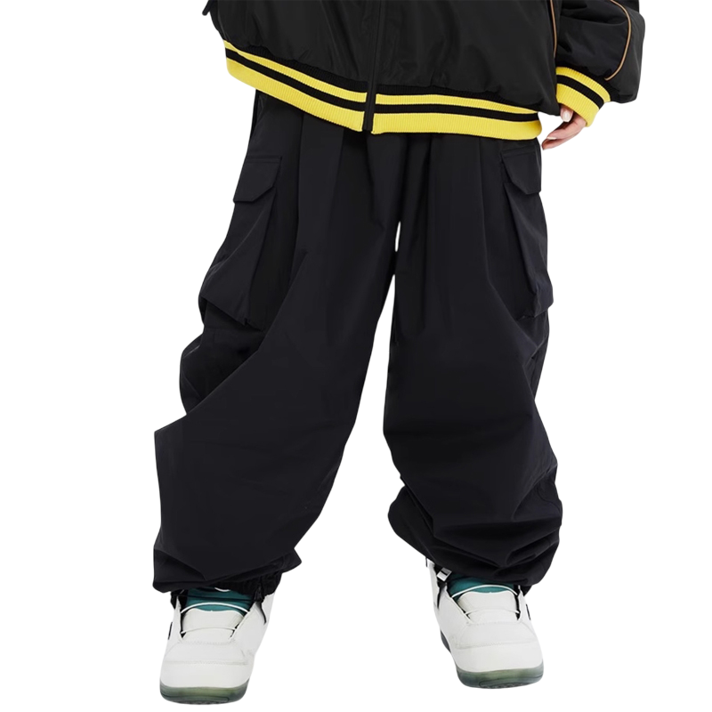 Nowinsnow -Retro baggy Snow Pants --Men's