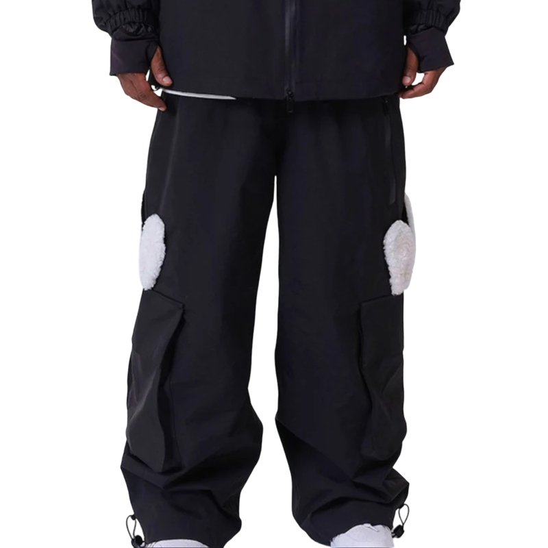 RenChill American big bow Motion Bunny Snow Pants--Men's