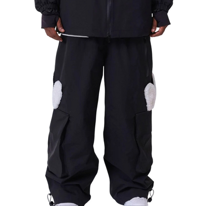 RenChill American big bow Motion Bunny Snow Pants--Men's