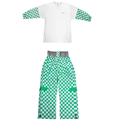 Molocoster Checkerboard Ski Suit--Men's