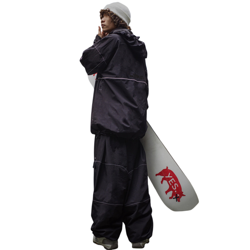LITAN X FOX - collaboration  Baggy Snow Pants --Men's