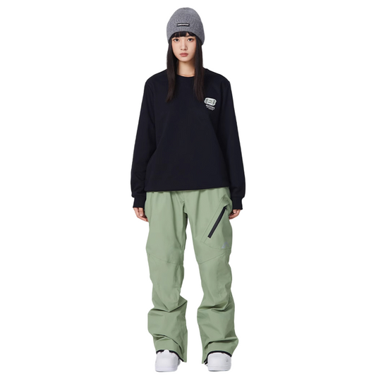 Searipe - Diagonal Zipper Snow  Pants - Women's