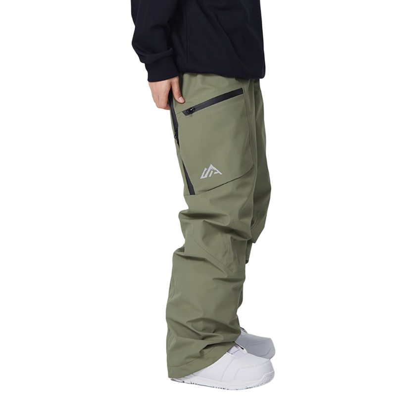 Searipe  - White Side Zipper Snow  Pants - Women's