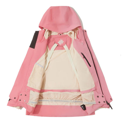LITAN - Macarons Gradient Color Mountain Snow Jacket--Men's