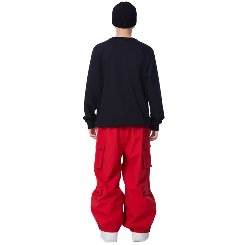 Searipe - 3L Monochrome Baggy Cargo Pants - Men's