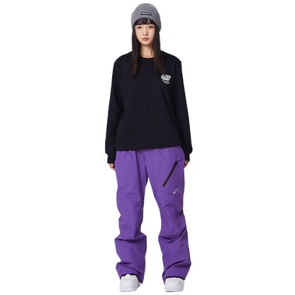 Searipe - Diagonal Zipper Snow  Pants - Women's