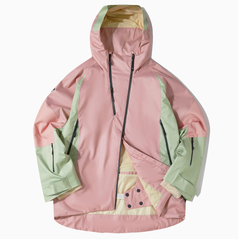 LITAN -  Outdoor pink 3L ski Jacket--Men's