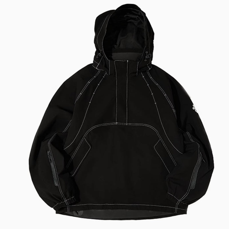 LITAN - Black Soft Shell Pullover --Women's