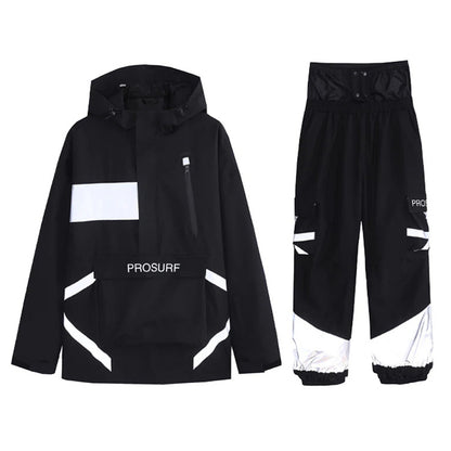 Doorek - Black Gray Al Condition Prosurf Reflective Suit  - Men's