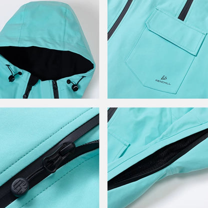RenChill 3LVibrant Tiffany Blue Beanie Hat Snowsuits--Men's