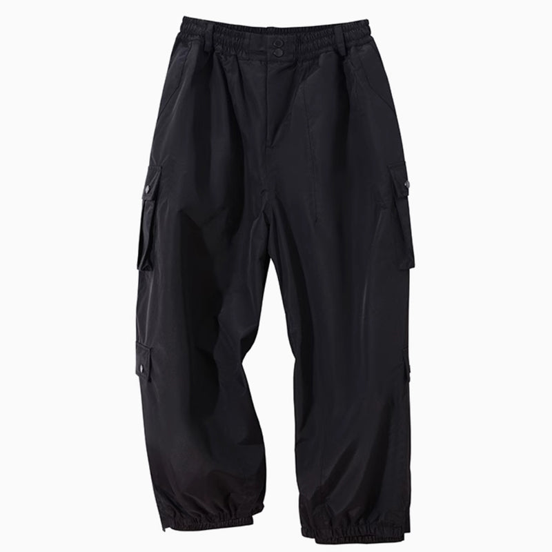 Searipe - 3L Monochrome Baggy Cargo Pants - Men's