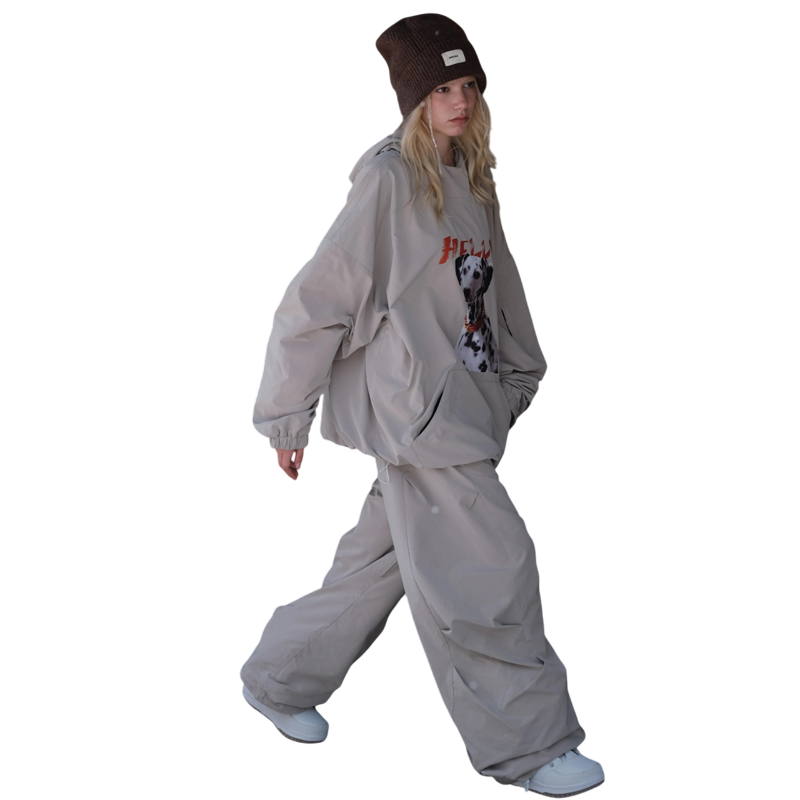 Hellystudio -Outdoor 3L  Baggy Ski Pants --Women's