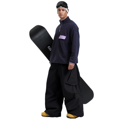 Gsou Snow- Lightweight Breathable Baggy Snow Pants --Men's