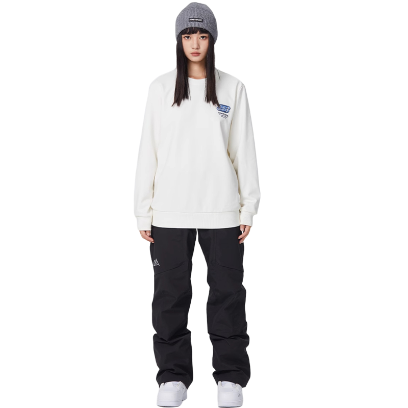 Searipe  - White Side Zipper Snow  Pants - Women's