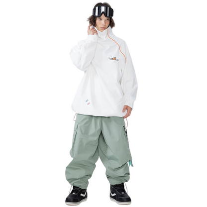 Hellystudio -3L Super Baggy snow Pants --Men's