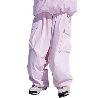 Nowinsnow -Retro baggy Snow Pants --Women's