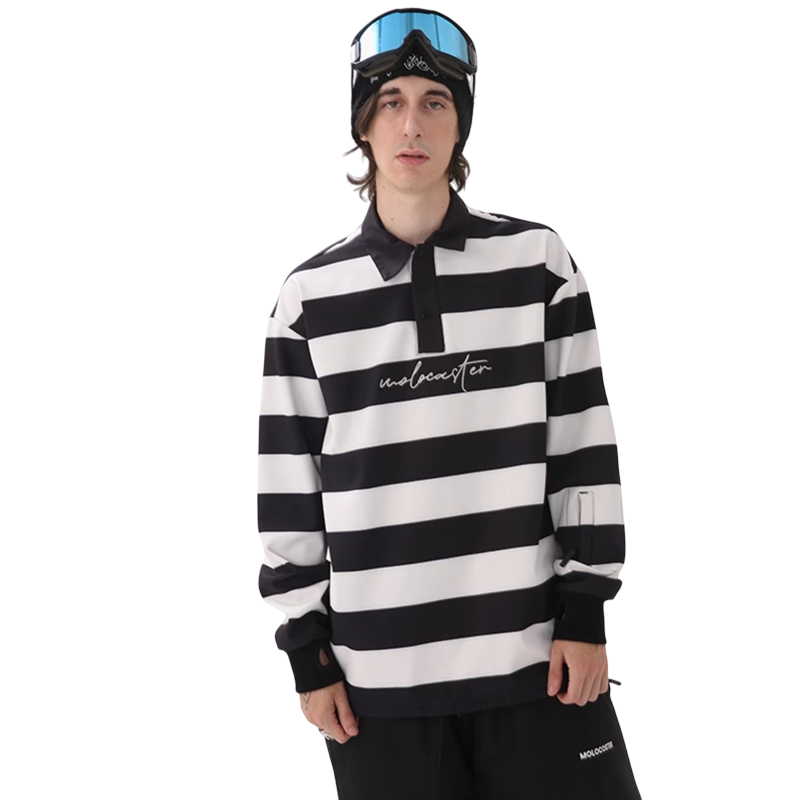 Sudadera de rayas Molocoster para hombre 