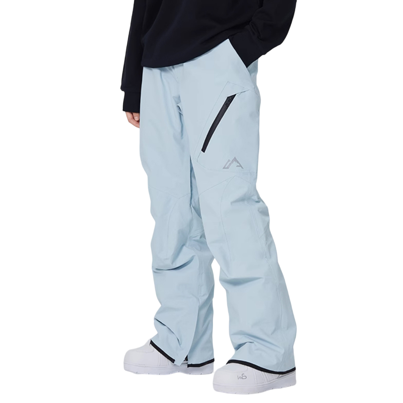 Searipe - Diagonal Zipper Snow  Pants - Men's