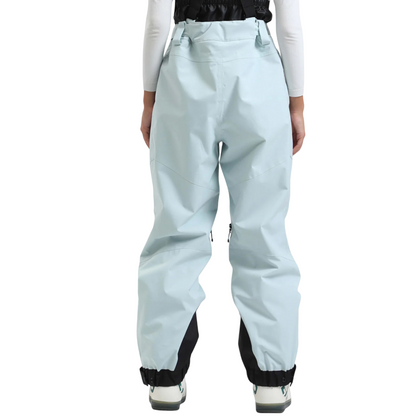 Gsou Snow-Insulated Baggy Snow Pants With Detachable Suspenders --Women's