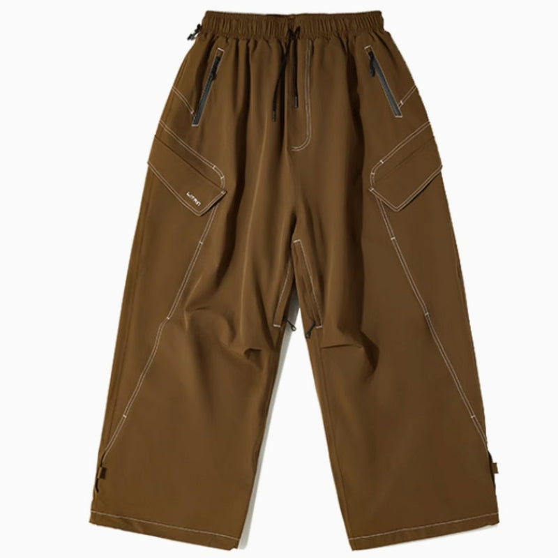 LITAN - 3L Baggy Cargo Pants --Women's