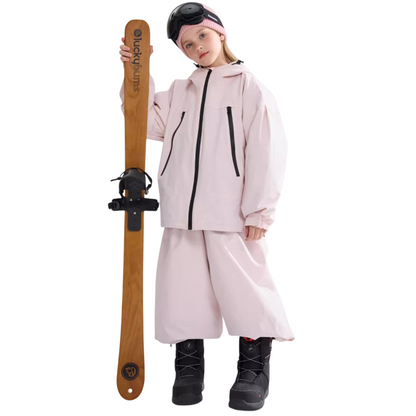 Doorek - 3L Rabbit solid color Children's  Ski Suit Set