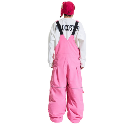 Petos holgados reflectantes de hip hop Molocoster para hombre 