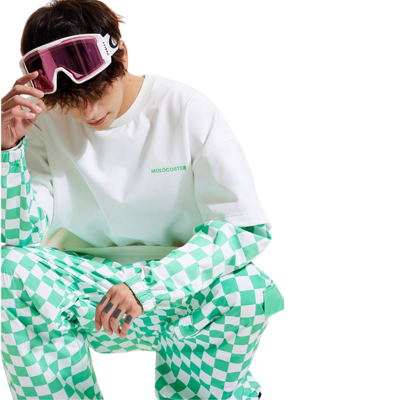 Molocoster Checkerboard Ski Suit--Men's