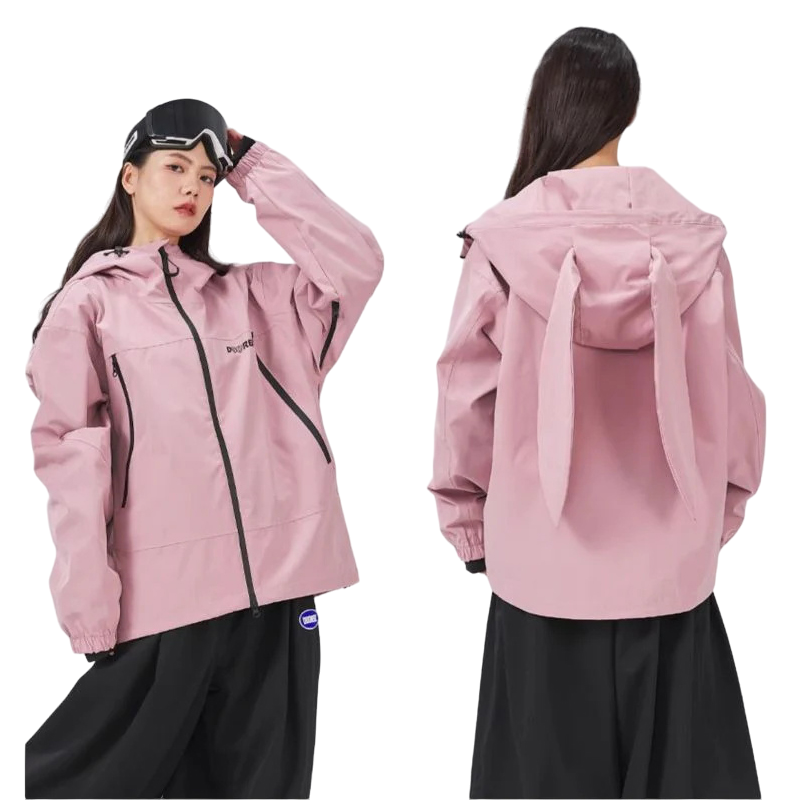 Doorek - Detachable Bunny ear Jacket - Women's